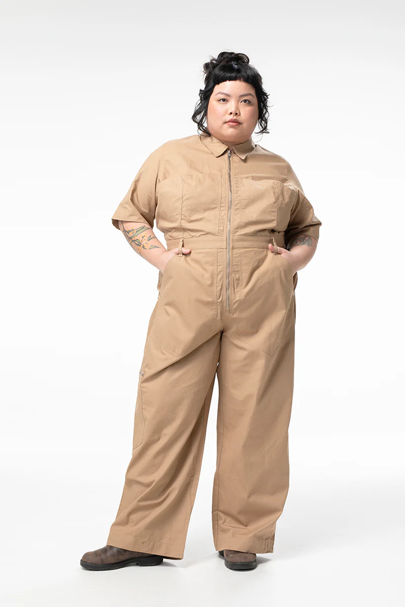 Ripstop 2.0 Lagoon Suit - Long Body - Taupe - Image 5