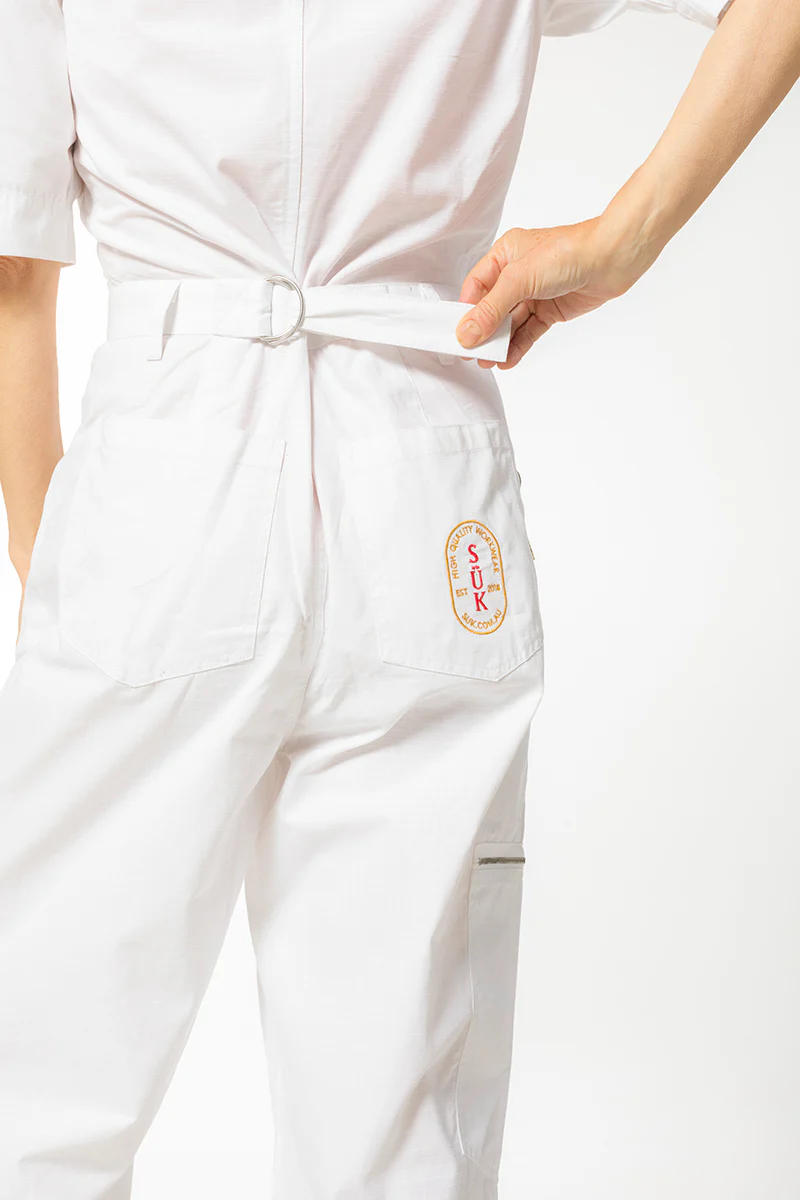 Ripstop 2.0 Lagoon Suit - Short Body - White - Image 6