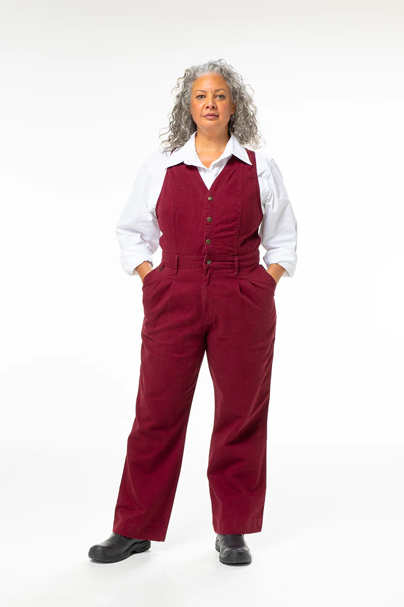 Roper Suit - Burgundy - Image 3