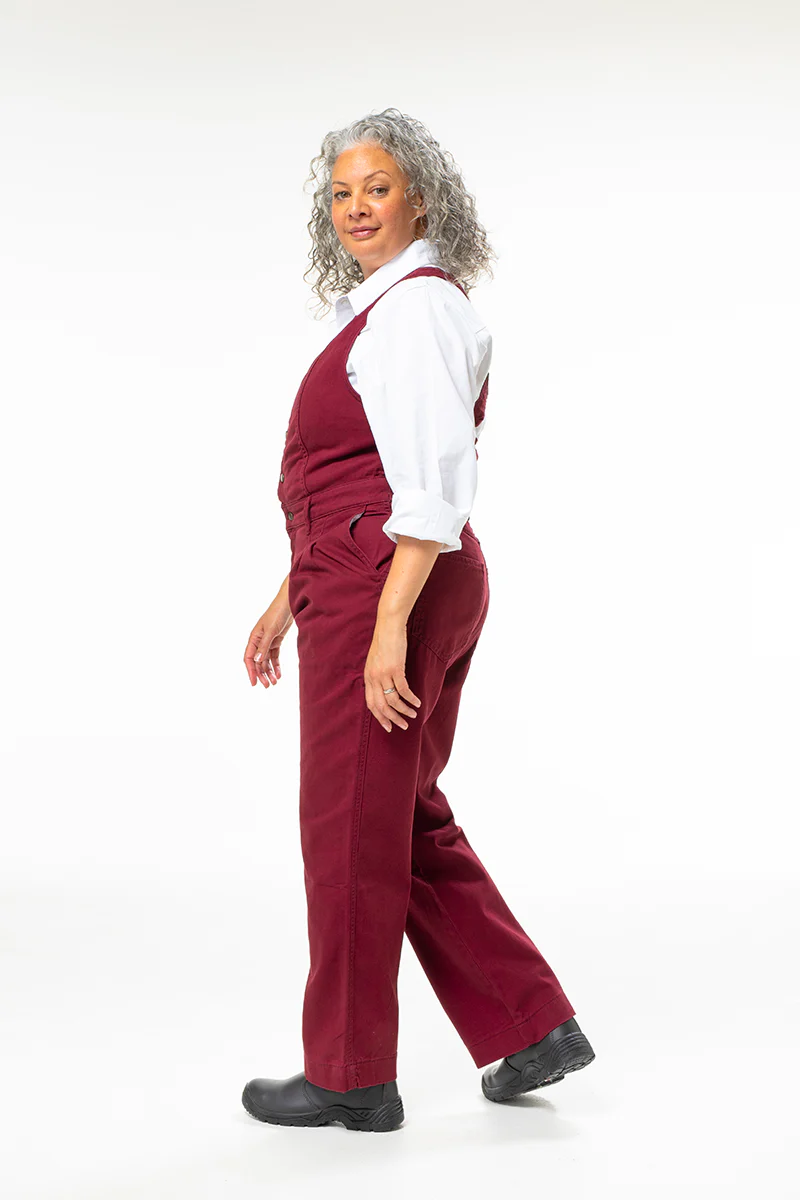 Roper Suit - Burgundy - Image 4