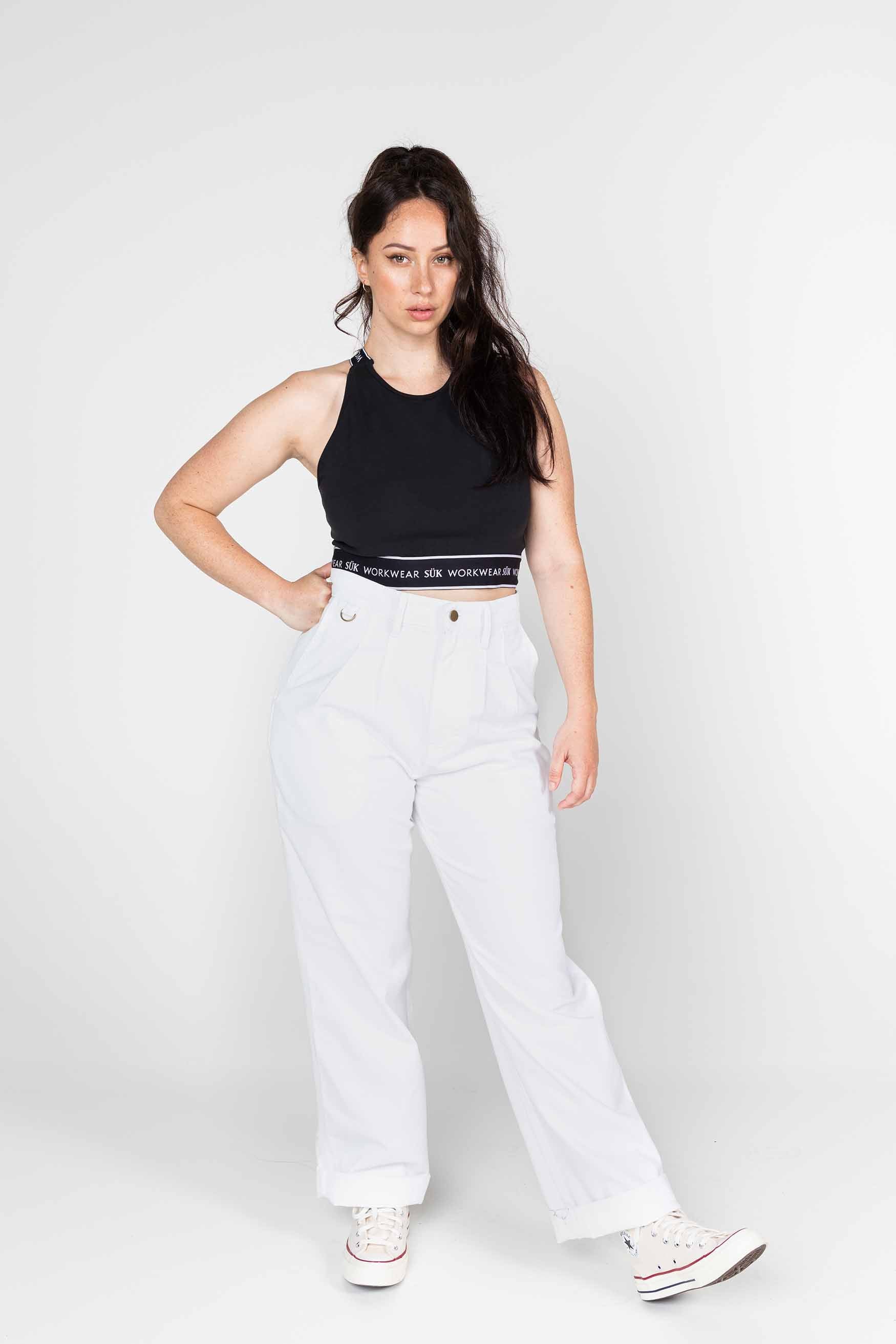 Station Pants - White