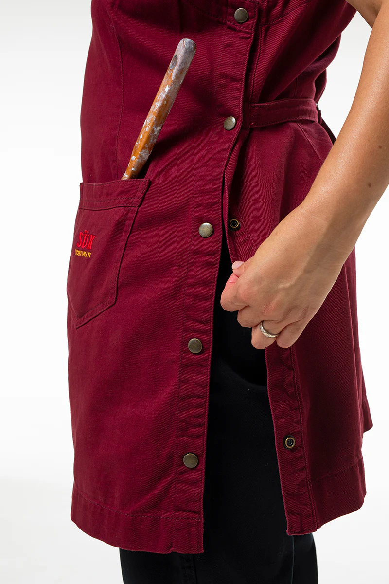 Switch Apron - Burgundy - Image 10