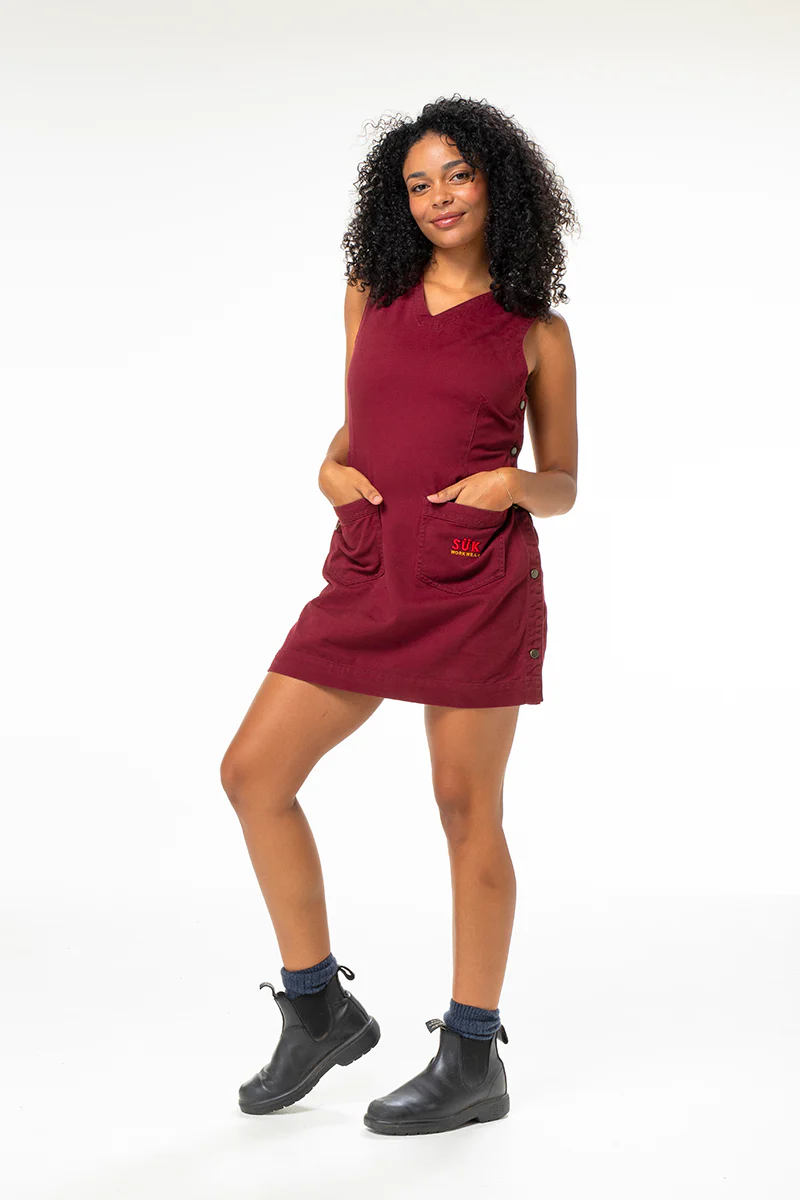 Switch Apron - Burgundy - Image 3