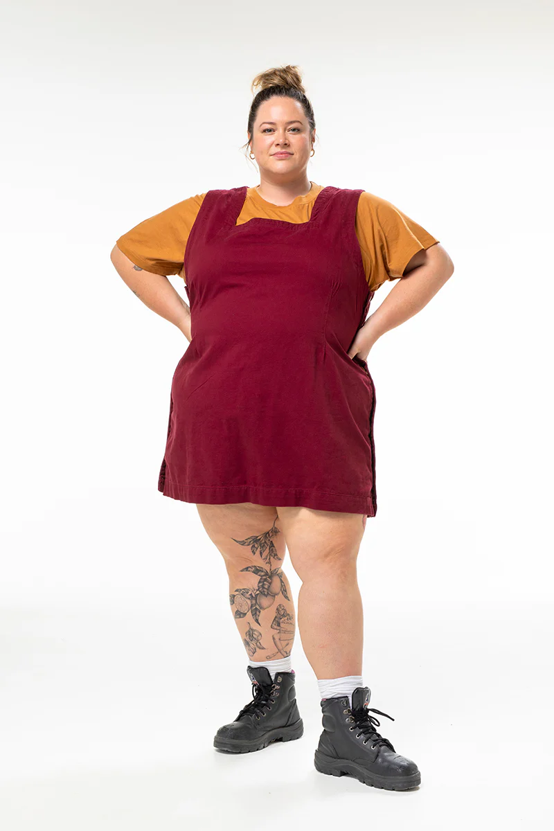Switch Apron - Burgundy - Image 5
