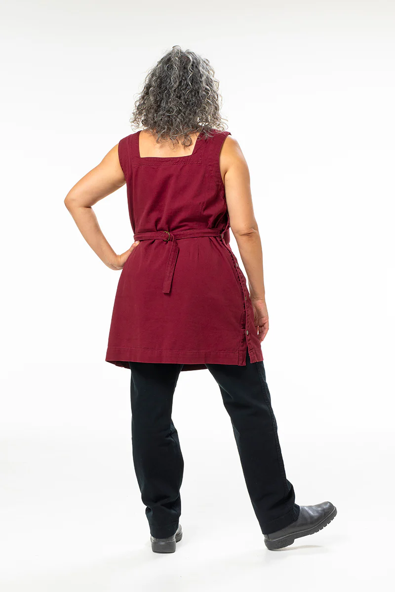 Switch Apron - Burgundy - Image 8