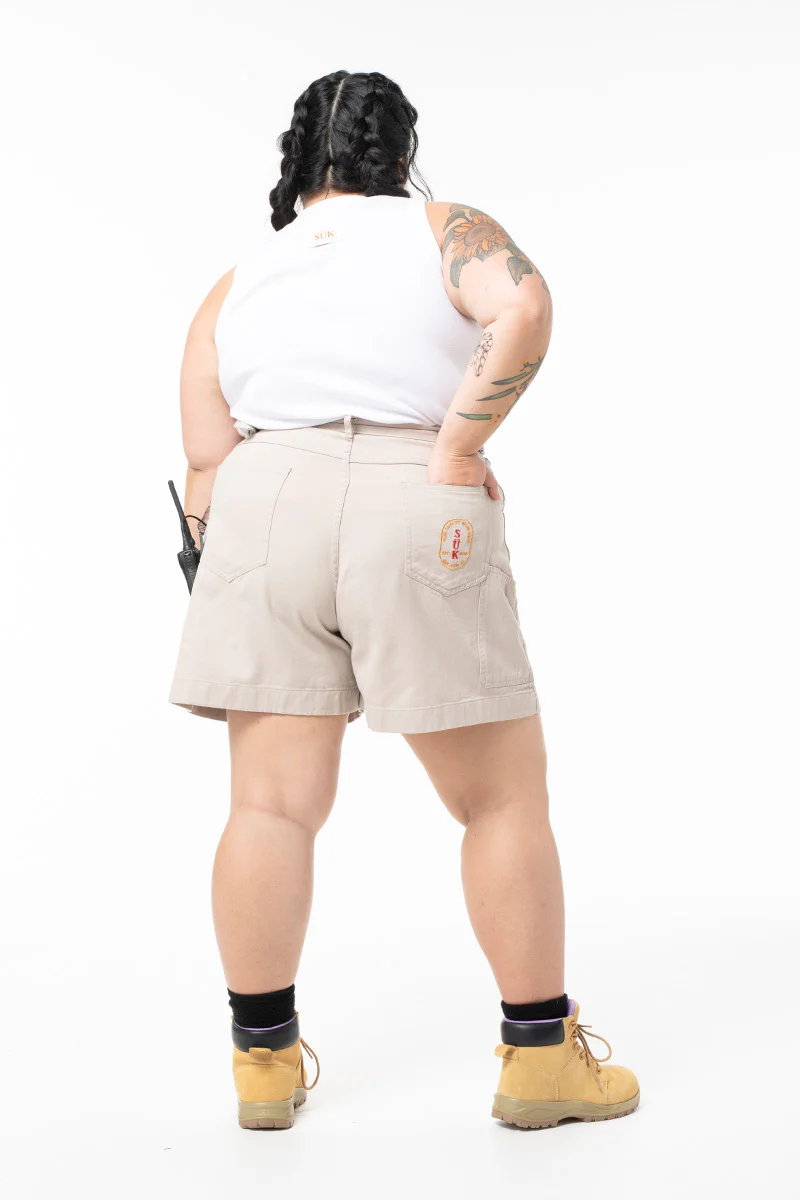 Utility Shorts - Stone - Image 4