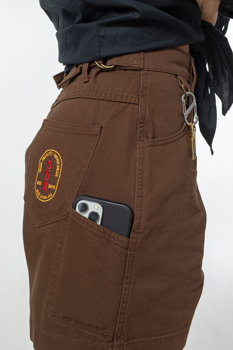 Utility Shorts - Umber - Image 8