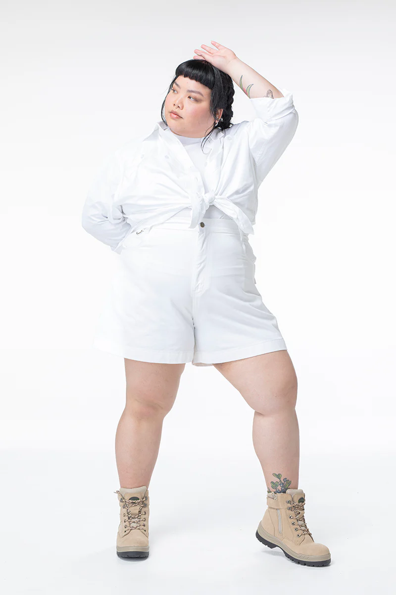 Utility Shorts White - Image 9
