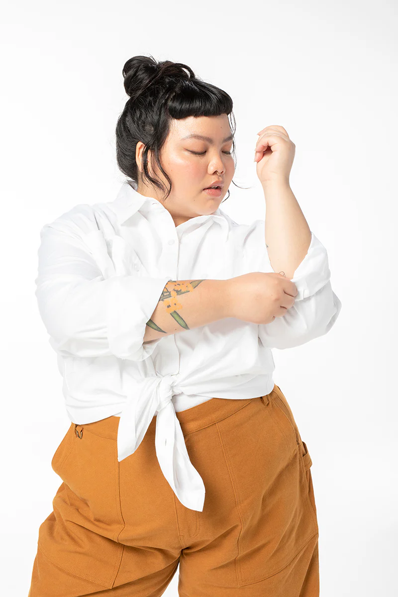 Western Shirt - White - Image 4
