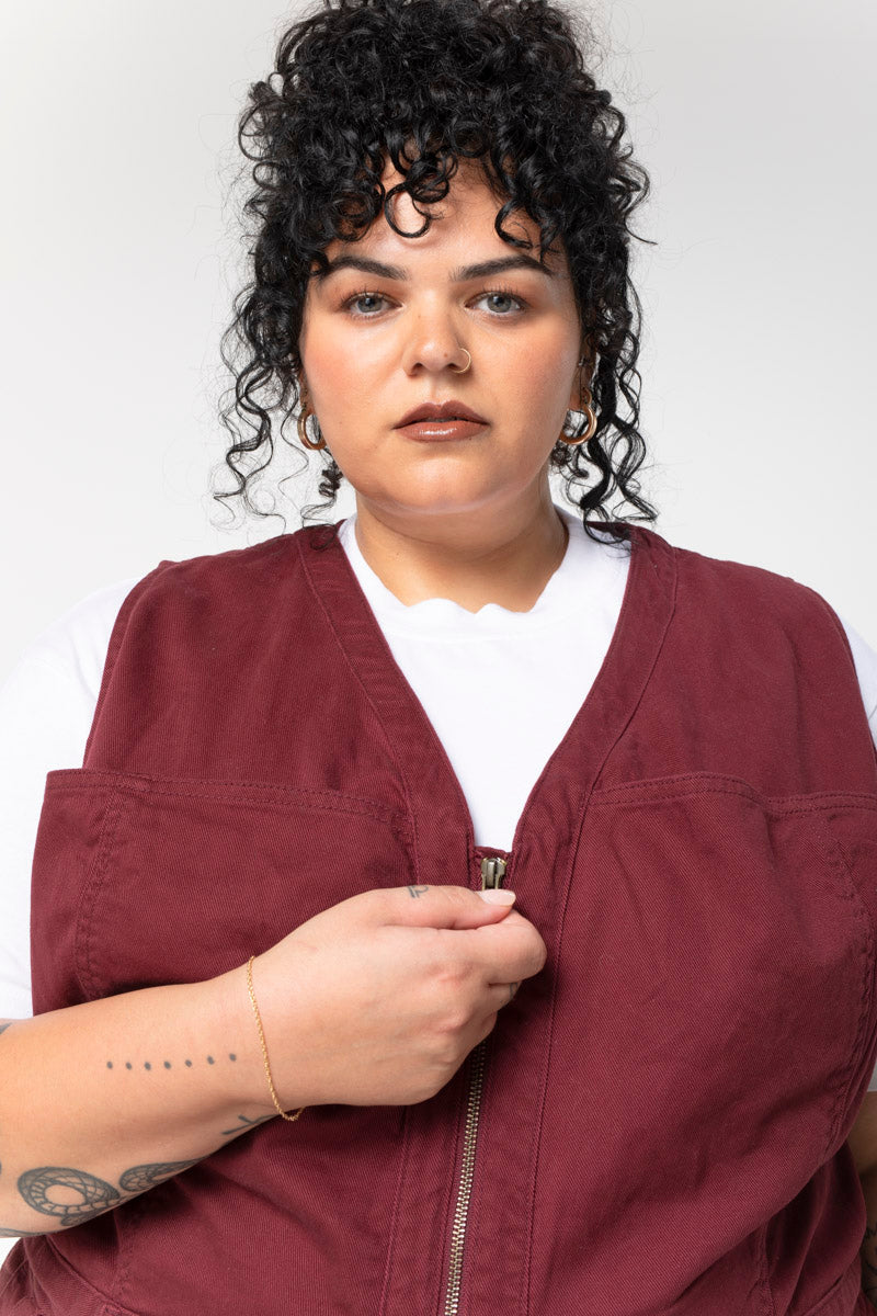 Yard Suit - Long Body - Burgundy - Image 11