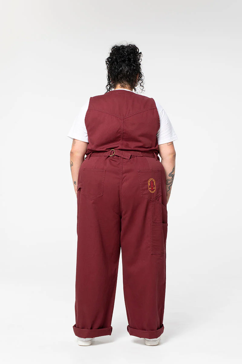 Yard Suit - Long Body - Burgundy - Image 8