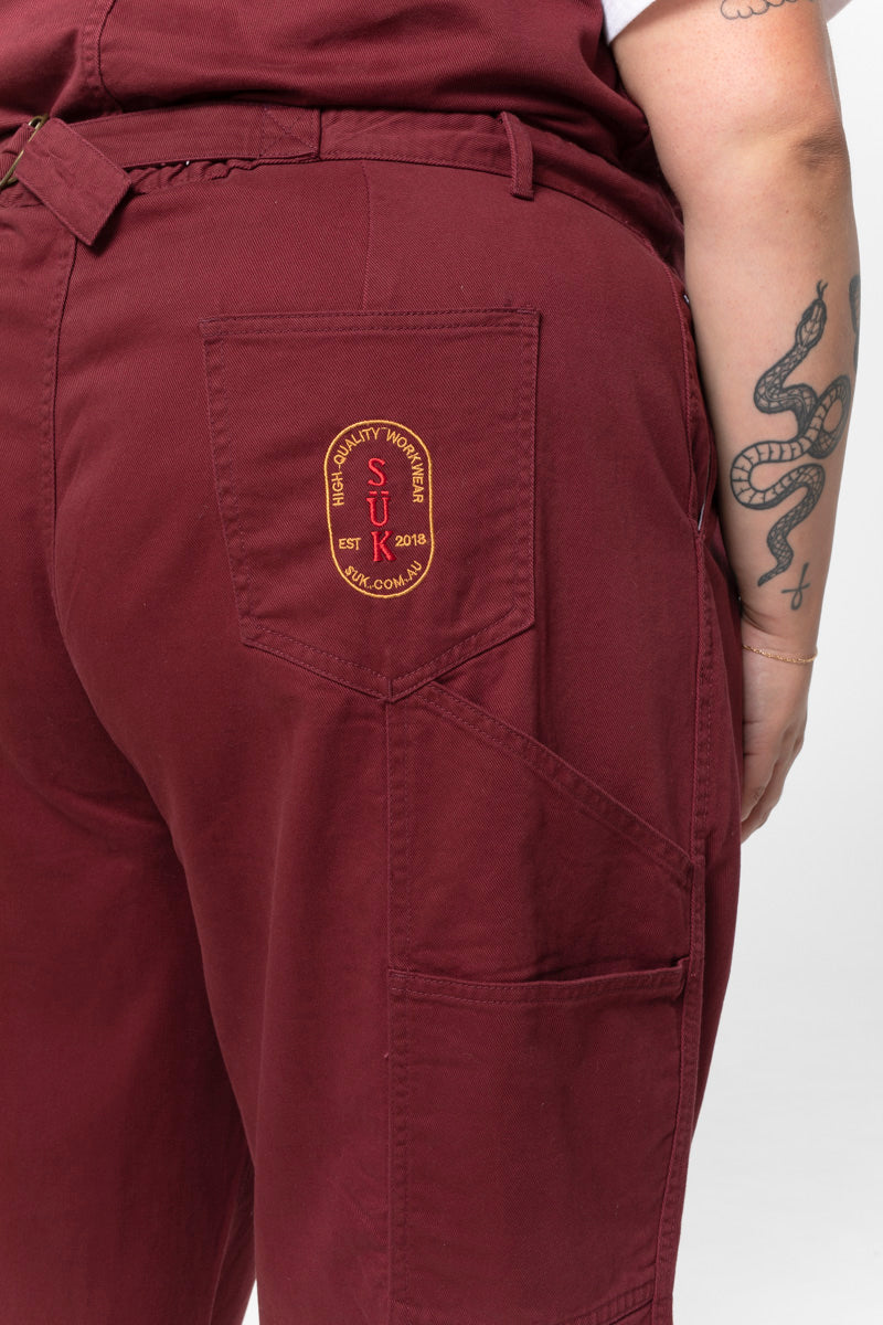 Yard Suit - Short Body - Burgundy - Image 8