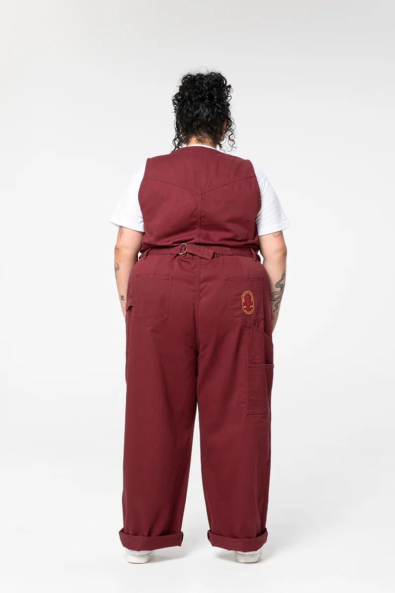 Yard Suit - Short Body - Burgundy - Image 9